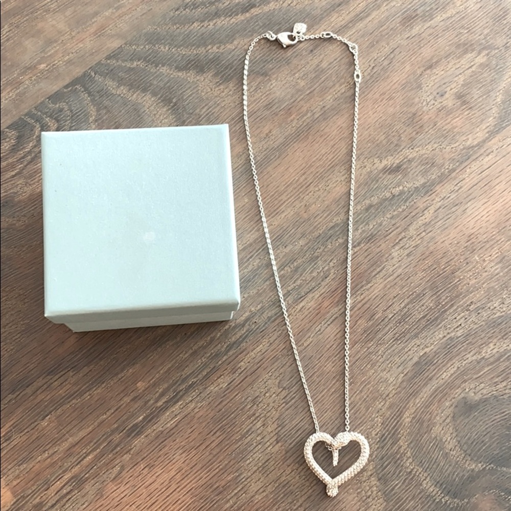 Swarovski Snake Heart Necklace